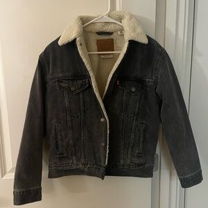 Levi’s Sherpa lined denim jacket